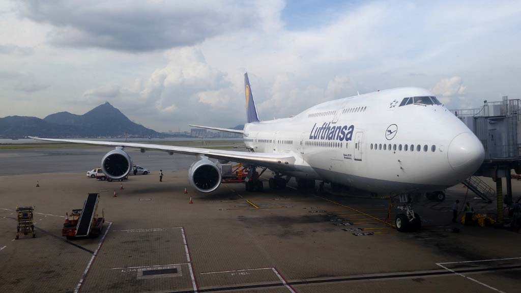Boeing 747 hongkong flygplats billiga flygresor
